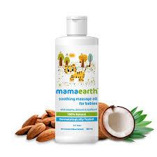 Mamaearth Soothing Massage Oil for Babies with Sesame, Almond and Jojoba Oil (200ml)